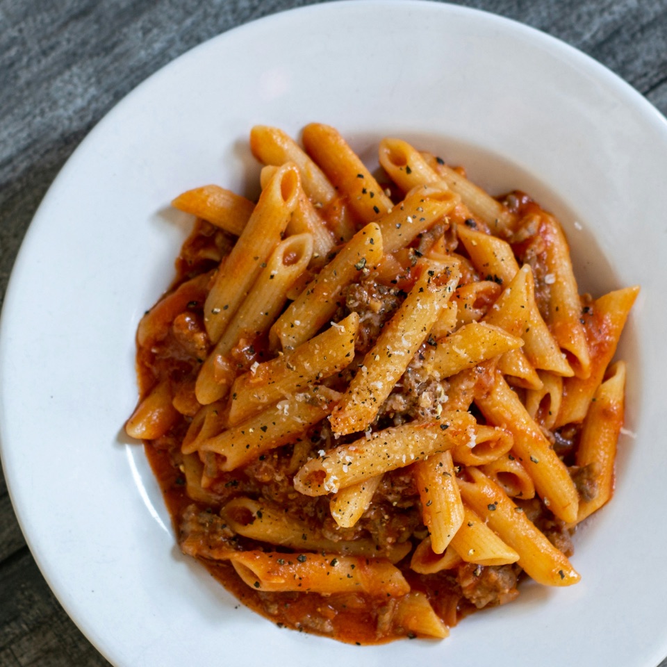 Illustrative pasta photo for Angelina's Ristorante: Fine Italian Dining.