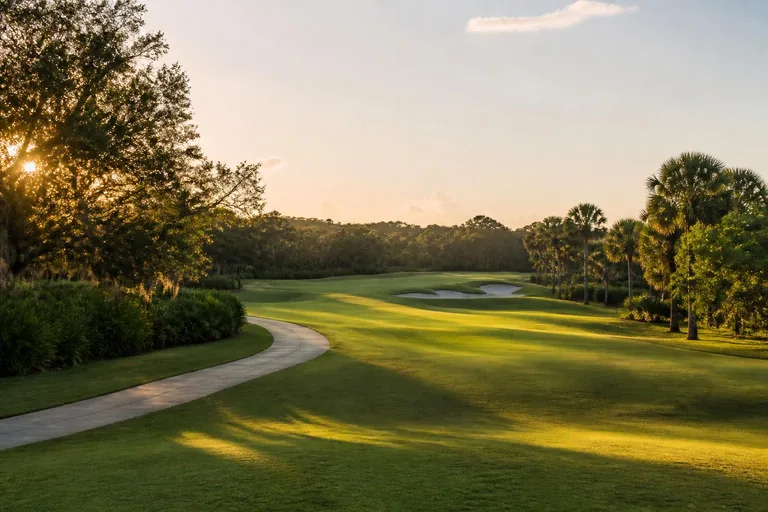 Golf course near Naples (representative image)
