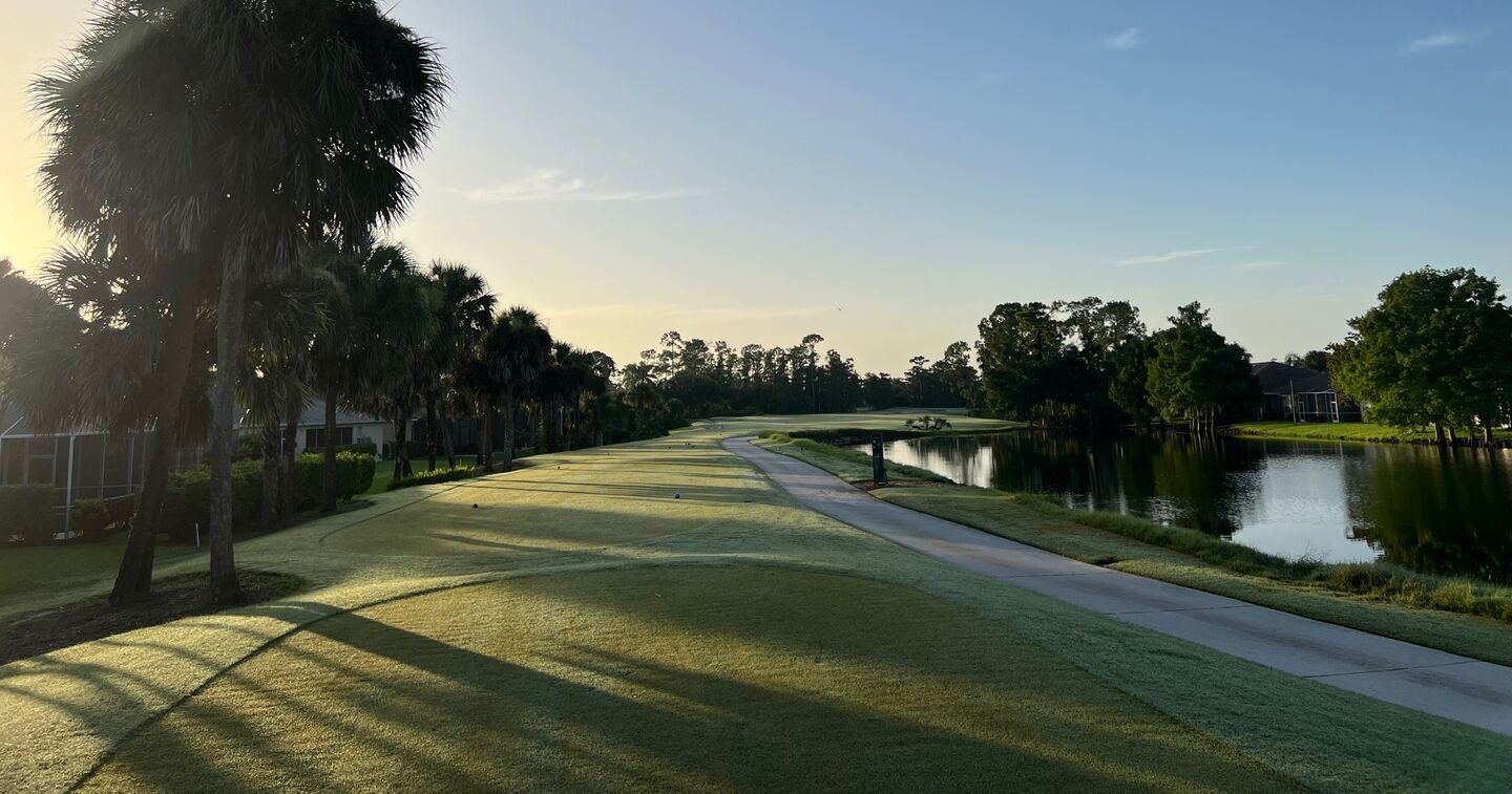 Stoneybrook Golf Club Fairway, Estero, Florida
