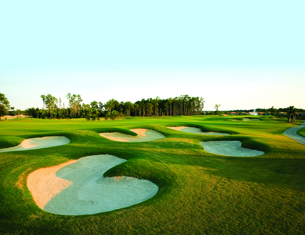Pelican Preserve Golf Bunkers, Fort Myers, Florida