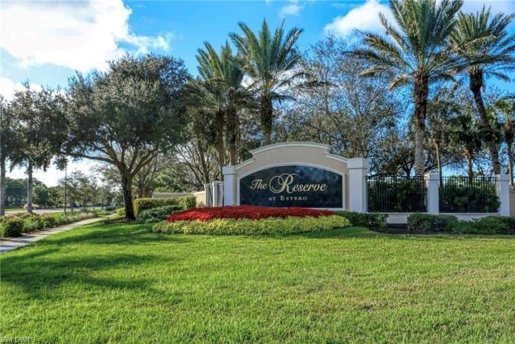 The Reserve at Estero Entrance, Estero, Florida